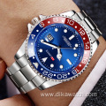 ARLANCH Luxury Brand Watch Men Sports Watches Rotatable Bezel GMT Sapphire Glass Date Stainless Steel Quartz Wristwatches Gift